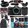 with Lens Camera 24-105mm Canon Mount Bundle R5 + STM Kit and EF-EOS Deluxe R C RF Adapter Mirrorless EOS Cinema Accessories