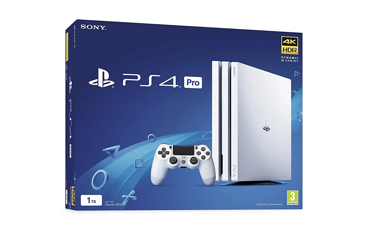 Used Gaming 1TB Pro White + 4 With With Microphone Sony Earbuds AXTION 2 Console G9 PlayStation BOLT Bundle Controller