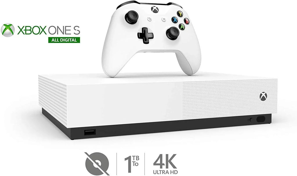 Xbox All - Edition 1TB Controller One Digital Xbox with One gaming) US/Canada Wireless Used - White S (Disc-free