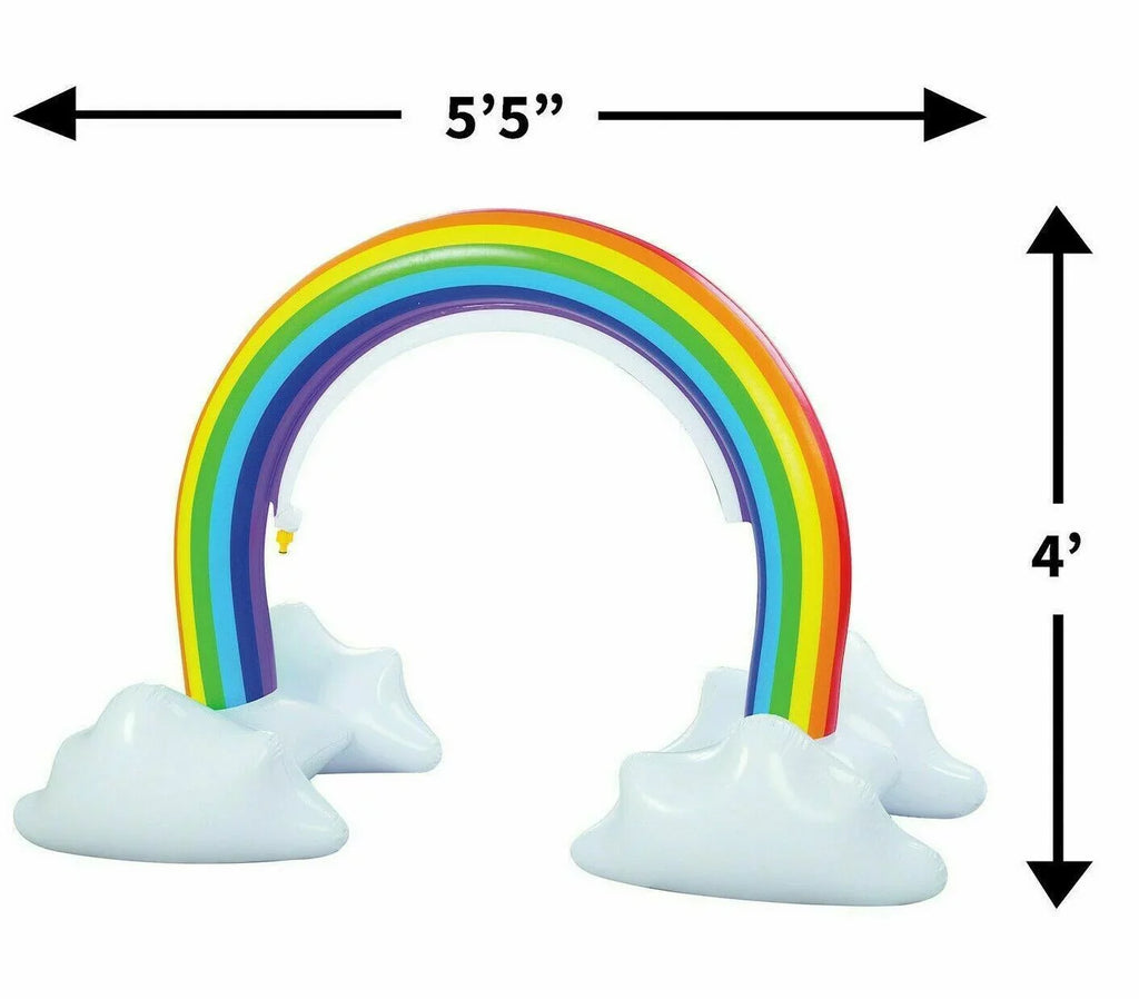 Fun Water 5 Toy, Girls 6 Sprinkler blow-up Pool Old Toy 3 8 Spray Kids, 7 Outdoor Children Year Rainbow Backyard Boys, 4 Infants Summer for for Toddlers,