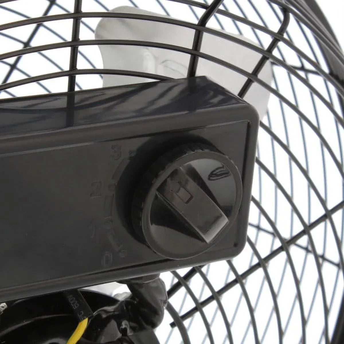 3-Speed Zone 180-Degree Black Carry Adjustable Handle, Comfort Feet, Construction, and with Rubber All-Metal Fan 12” Tilt, Cradle/Floor