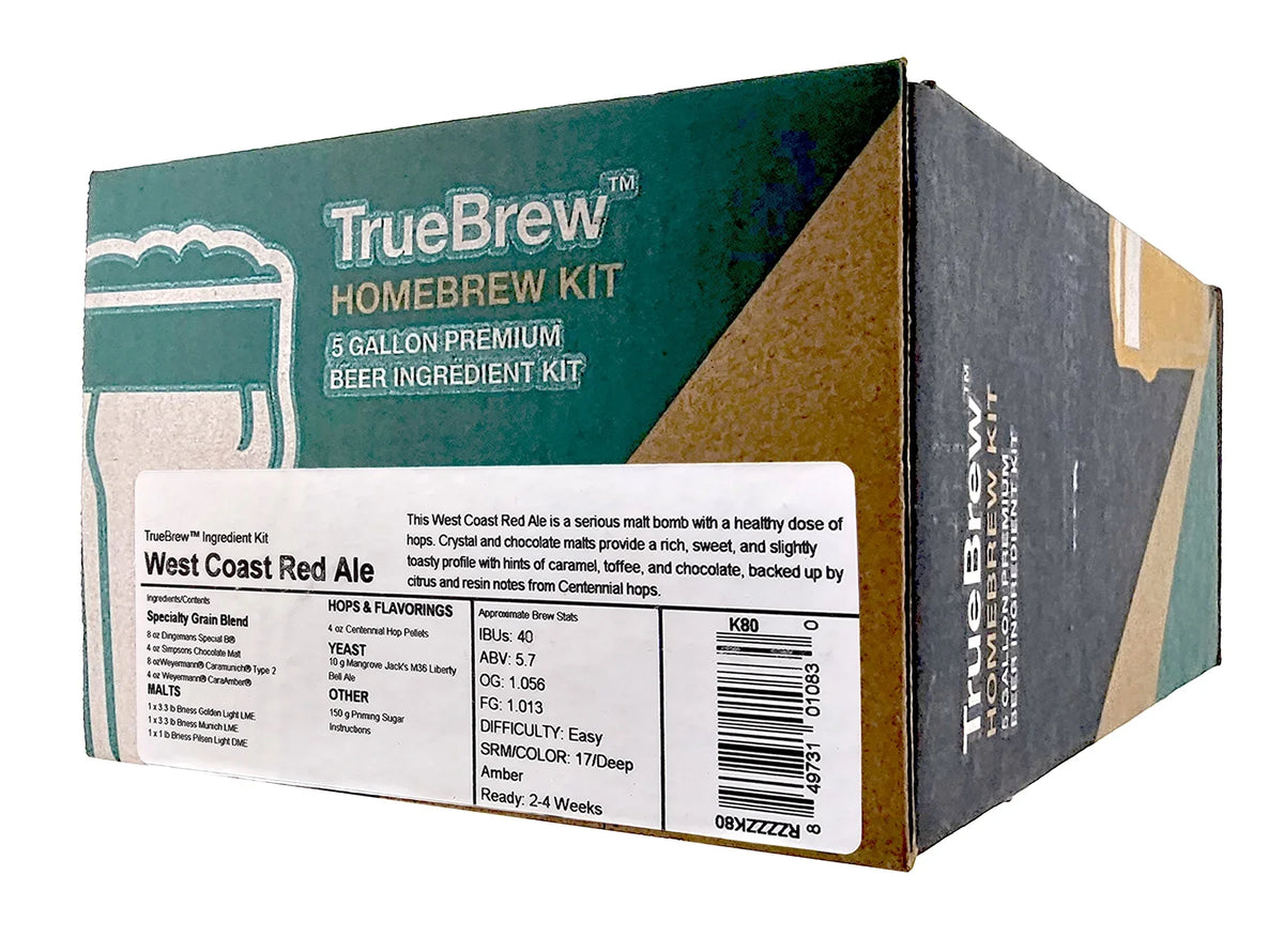 Coast TrueBrew™ Ale Red West Ingredient Kit