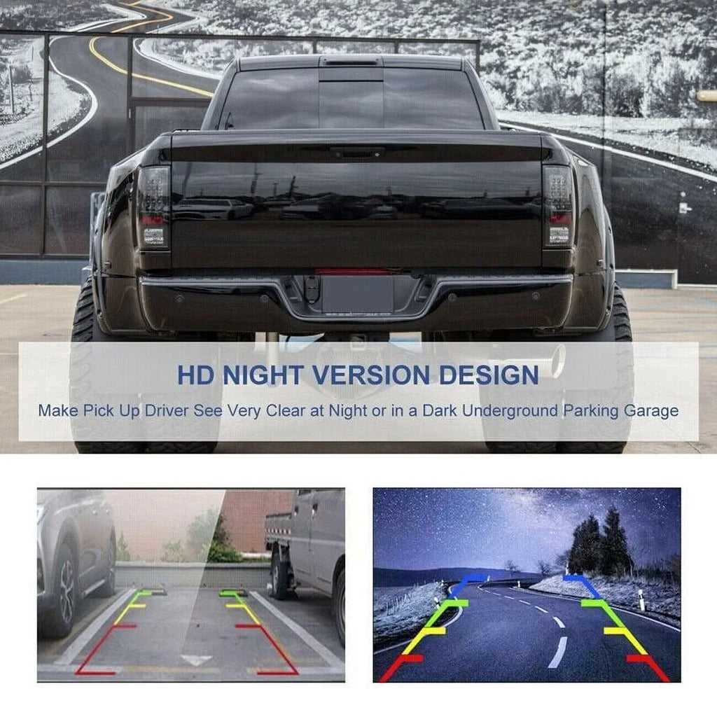 Enhanced 1500/2500/3500 View Vehicle Camera Safety Dodge 2010-2019 for Ram High Rear Quality