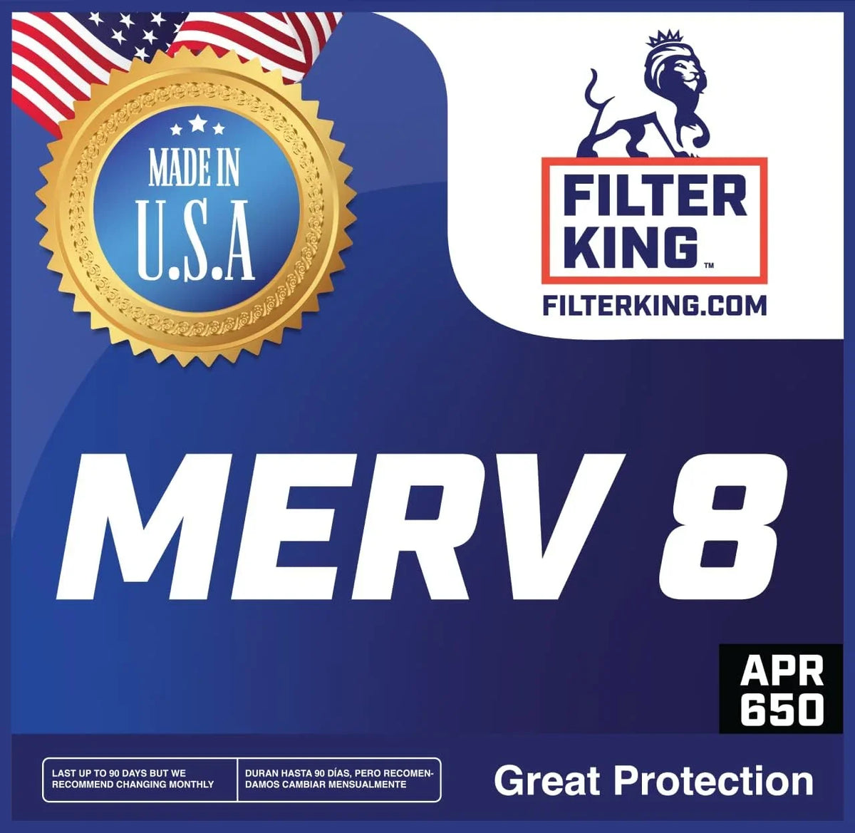 MADE A/C Filter | Size: 12.5 IN Furnace oxygen USA Actual King Filter MERV HVAC Pleated x x 4-PACK .75" 8 | | Filters 26.5 26.5x12.5x1 |