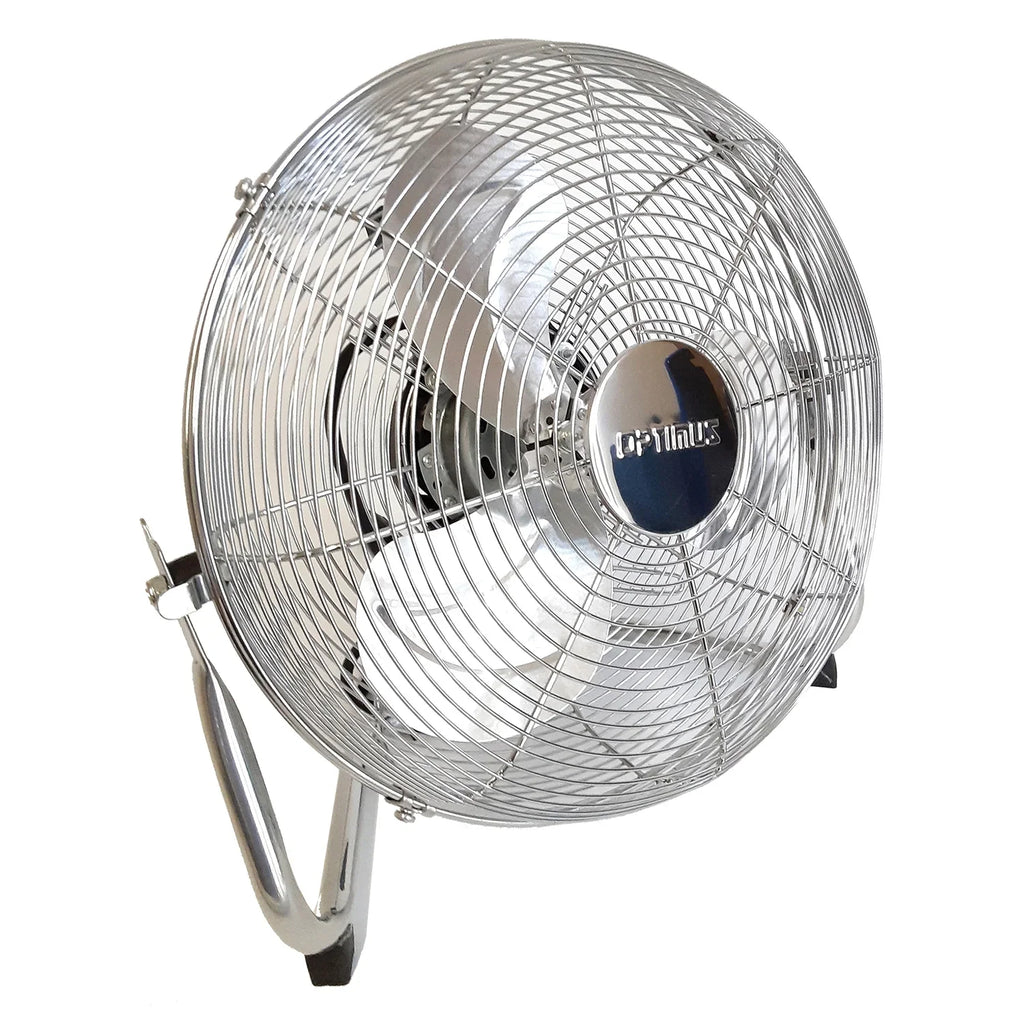 Industrial Fan, Inch Chrome 3 12 Heavy Optimus Duty Speed Aluminum F-4122