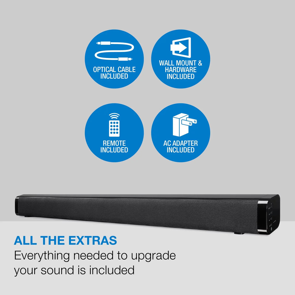 ITB031B Wireless 29" Soundbar, iLive Bluetooth