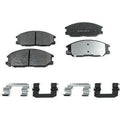 2-Wheel 02 Fe FITS Sorento Hyundai for Set New 5810126A00 Santa Sedona Kia Front