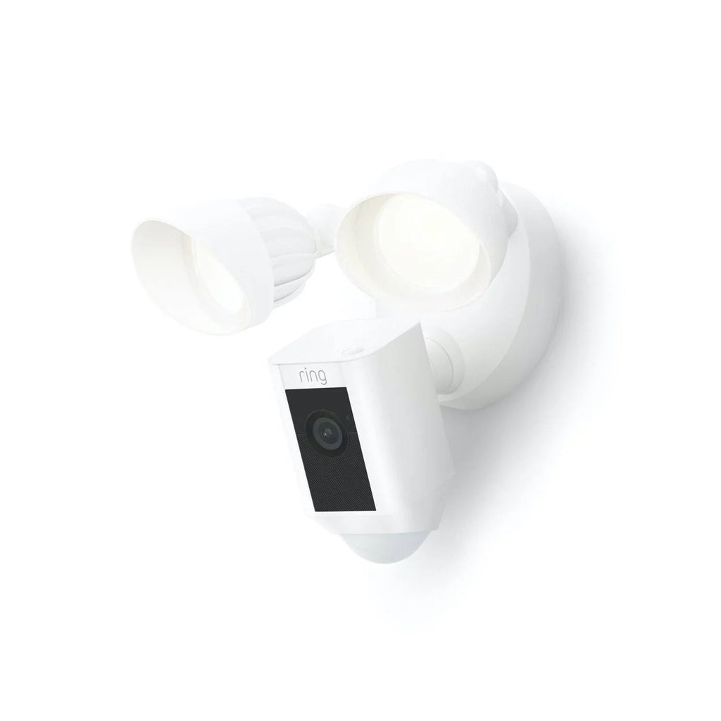 Motion White, Activated (Refurbished) WiFi, Restored Wired Release, Ring_Floodlight HD, Cam IP/Network Plus Outdoor, 2021 with