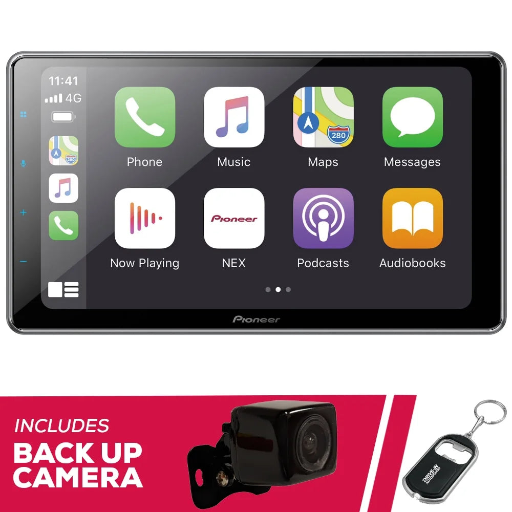 & Multimedia DMH-WT7600NEX New Bluetooth Pioneer w/ Camera Receiver 9" Backup