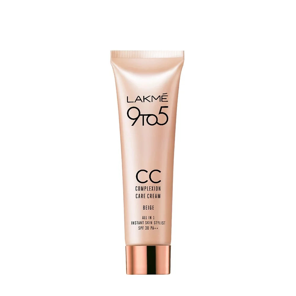 '- Mini, 9 Cc LAKMÉ 30 9 Cream To - 5 Natural 01 Face Makeup Spf Beige, G Light With Coverage,