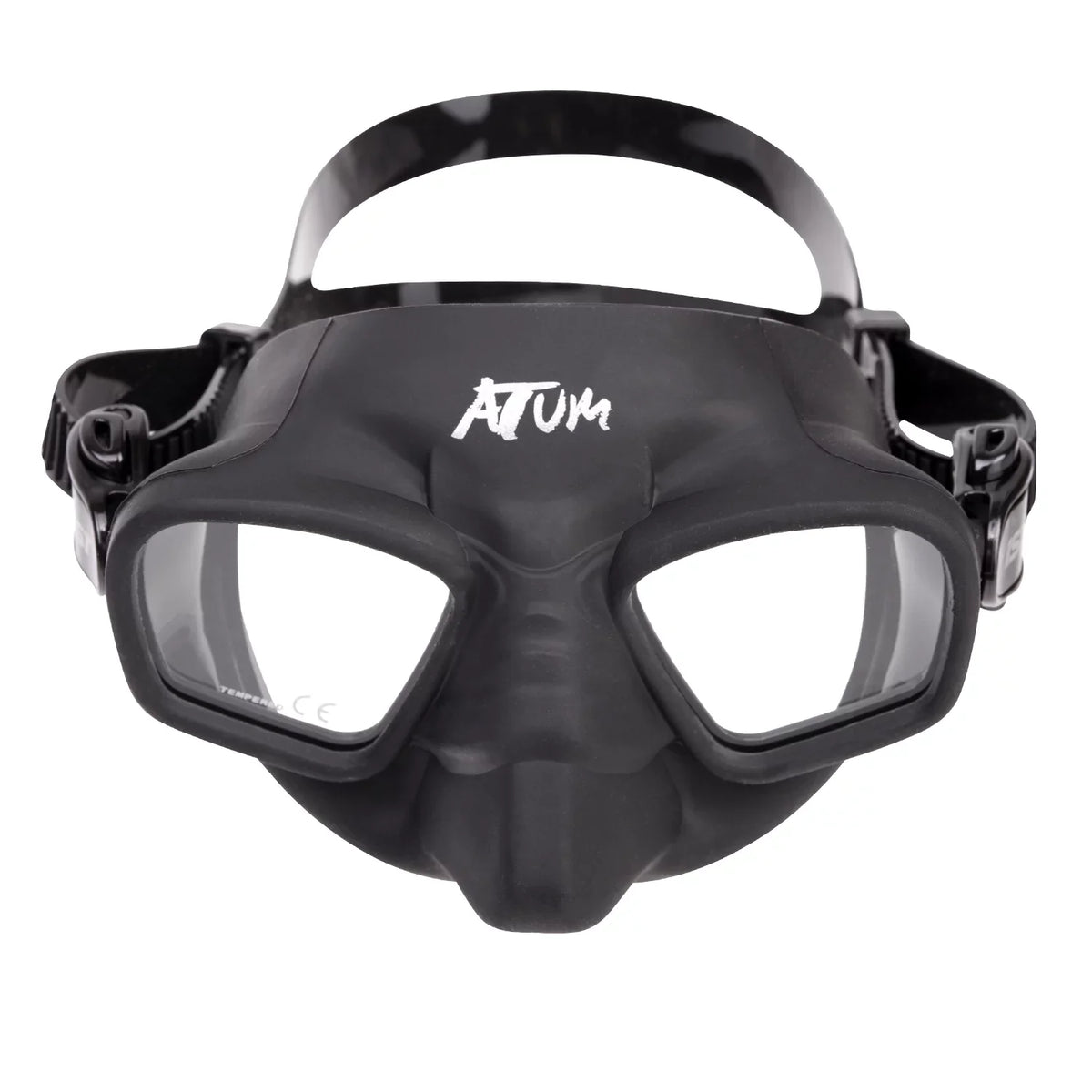 IST Dive with Finish Volume Matte Low Black Mask