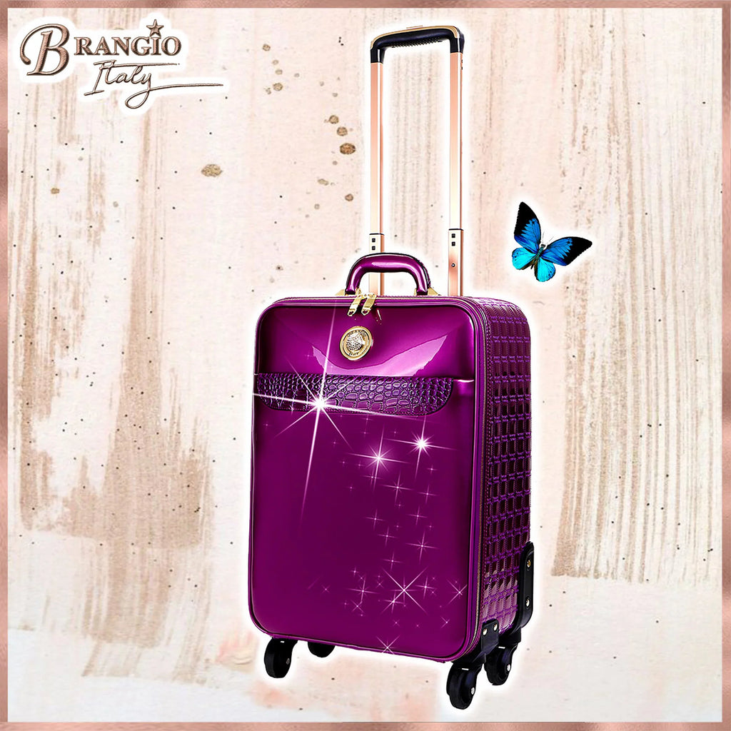 Womens Bag with Spinner Set Luggage Stunnin’ Wheels