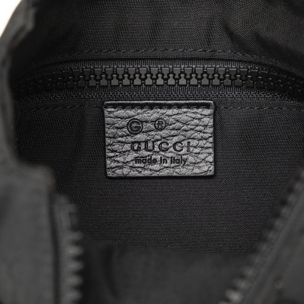 Crossbody Bag Black (Good) Fabric GG Crossbody Nylon Web Pre-Owned Unisex Authenticated Gucci