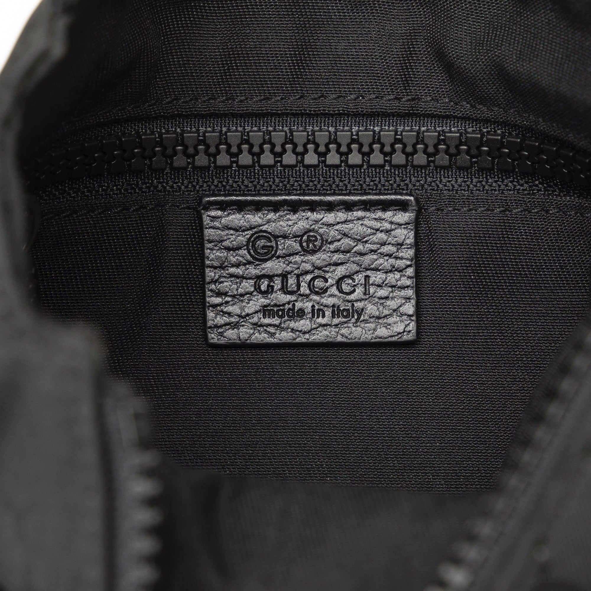 Crossbody Bag Black (Good) Fabric GG Crossbody Nylon Web Pre-Owned Unisex Authenticated Gucci