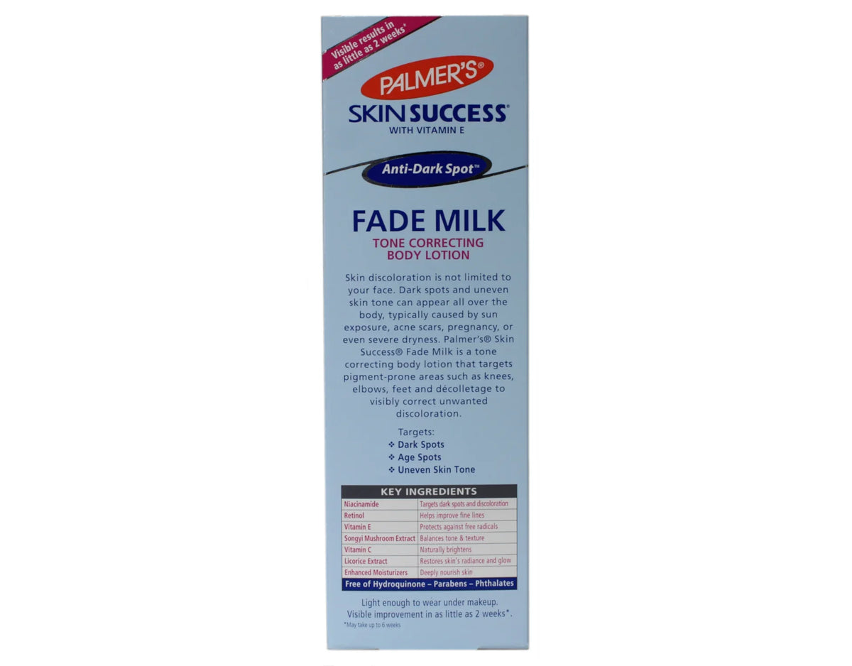 6 Lotion Anti-Dark fl Milk Spot oz Fade 8.5 Skin of Body Pack Palmer's Success