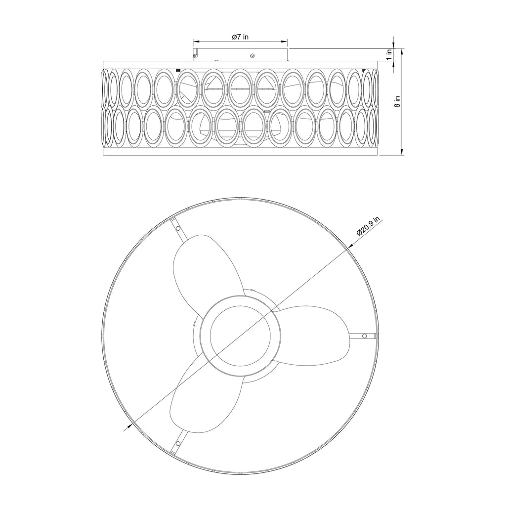 Bronze Parrot Caged Profile with Lights inch Remote for and LED Light Ceiling Uncle Low with Ceiling Fan 21 Bedroom, Fan
