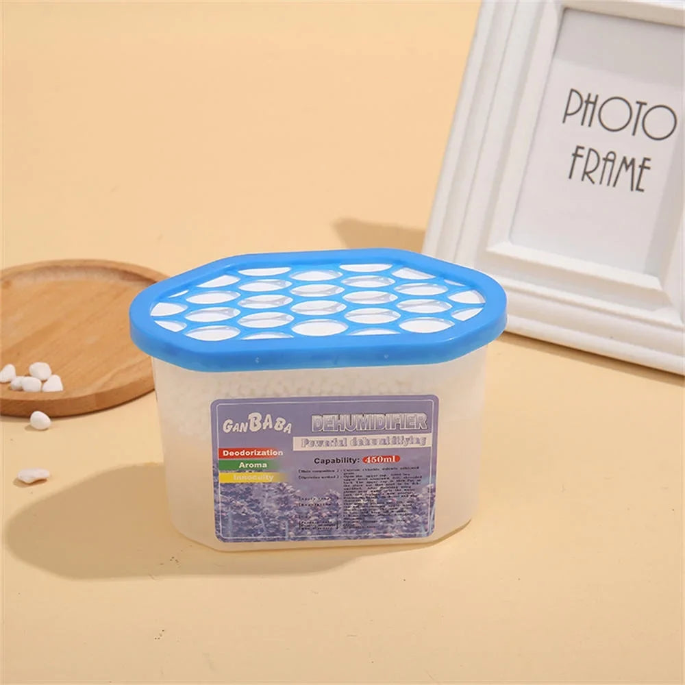 YEAHOO Desiccant Room Wardrobe Dehumidifier Internal 500ml Moisture Dehumidifier Remover Moisture-Absorbing Mold Moisture-Proof Box Moisture-Proof Absorption 5pc
