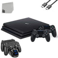 2 Gaming Charging HDMI Cable Pro Black Controller Axtion Console PlayStation Dock Sony Pre-Owned 1TB 4 Bolt with