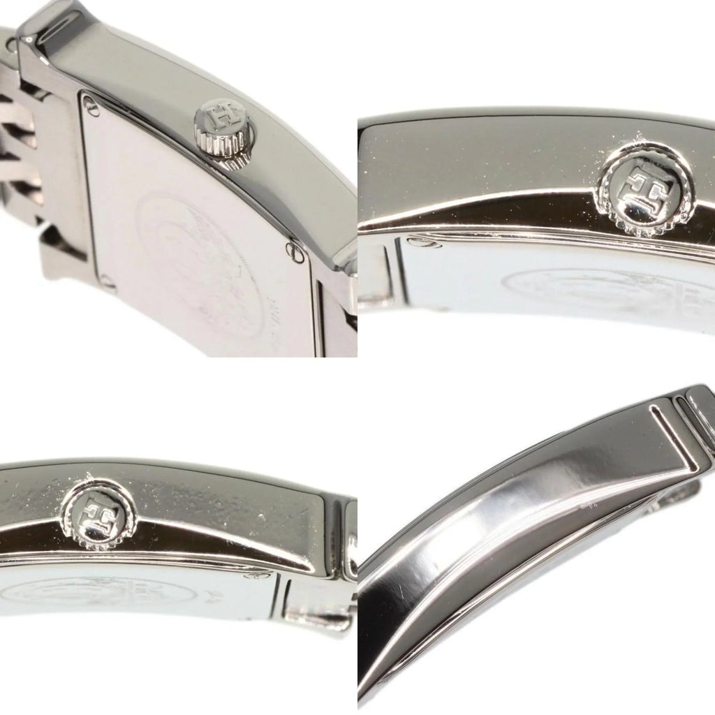 Stainless HERMES Steel/SS Wristwatch Pre-Owned HH1.210 Ladies (Good) Watch H Hermes