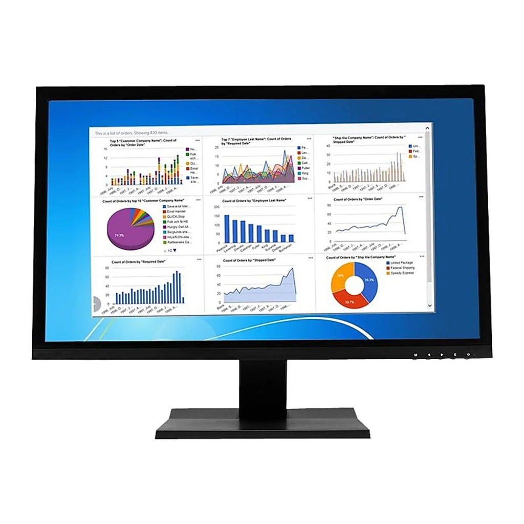 22.0" Filters Desktop Frameless V7 Monitors Privacy Widescreen for