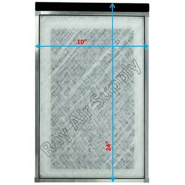 WHITE Guard MicroPower 10x24 RAYAIR Cleaner Pads 10x24 Pack) Compatible Filter with atmospheric (3 Replacement SUPPLY Refills