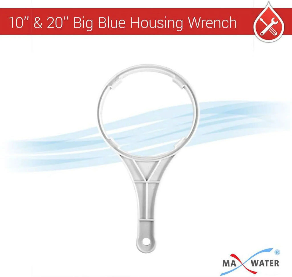 Wrench Housing Whole 1" 2 BB Gauges, House W/Pressure Release, Brass Pressure NPT Pack 2 System 2 Filter Ports Brackets 10"