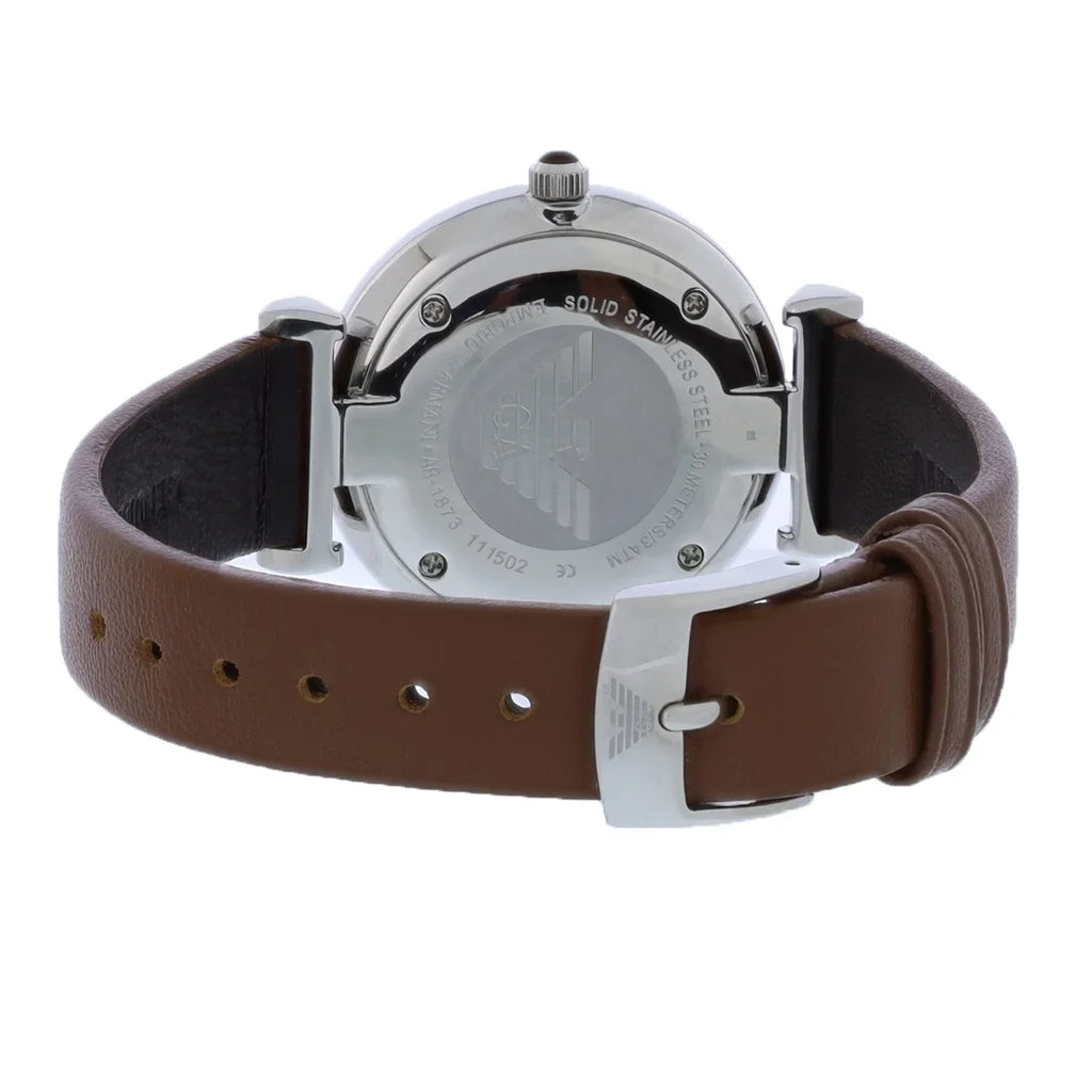 No Emporio Stainless Steel Ladies AR1873 Armani Box or Papers (Unworn) Quartz Watch Classic