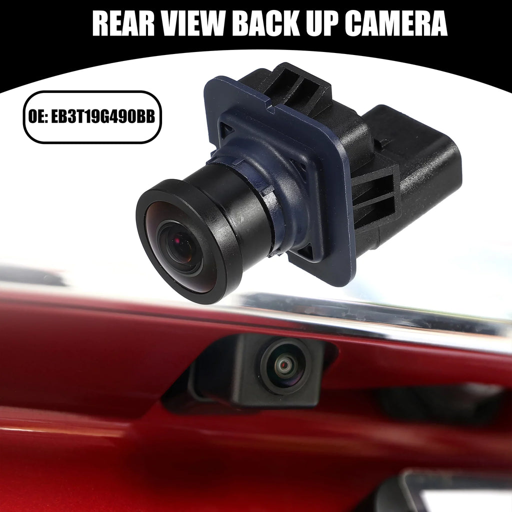 Up Rear Camera Plastic Black No.EB3T19G490BB F-150 Car Back View for Ford 2011-2014