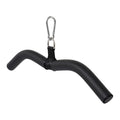 Gym, Training, Rubber Machine Pulldown Cable Attachment, Bar Full Handle Strength Rotation Body for LAT with Workout, and Bar