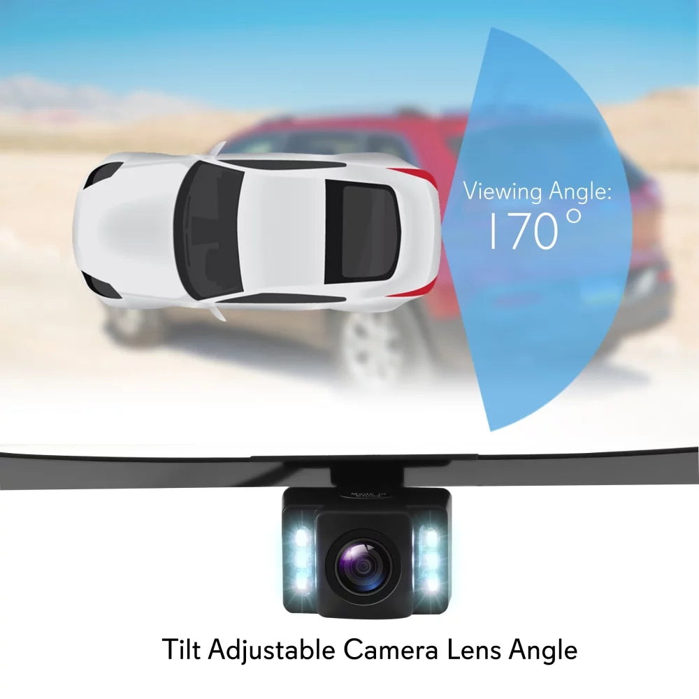 '- Backup PLCM4590WIR Wireless Rearview Mirror 4.3'' 2.4Ghz & Display Video Camera PYLE Monitor -inch Transmission, Screen with System