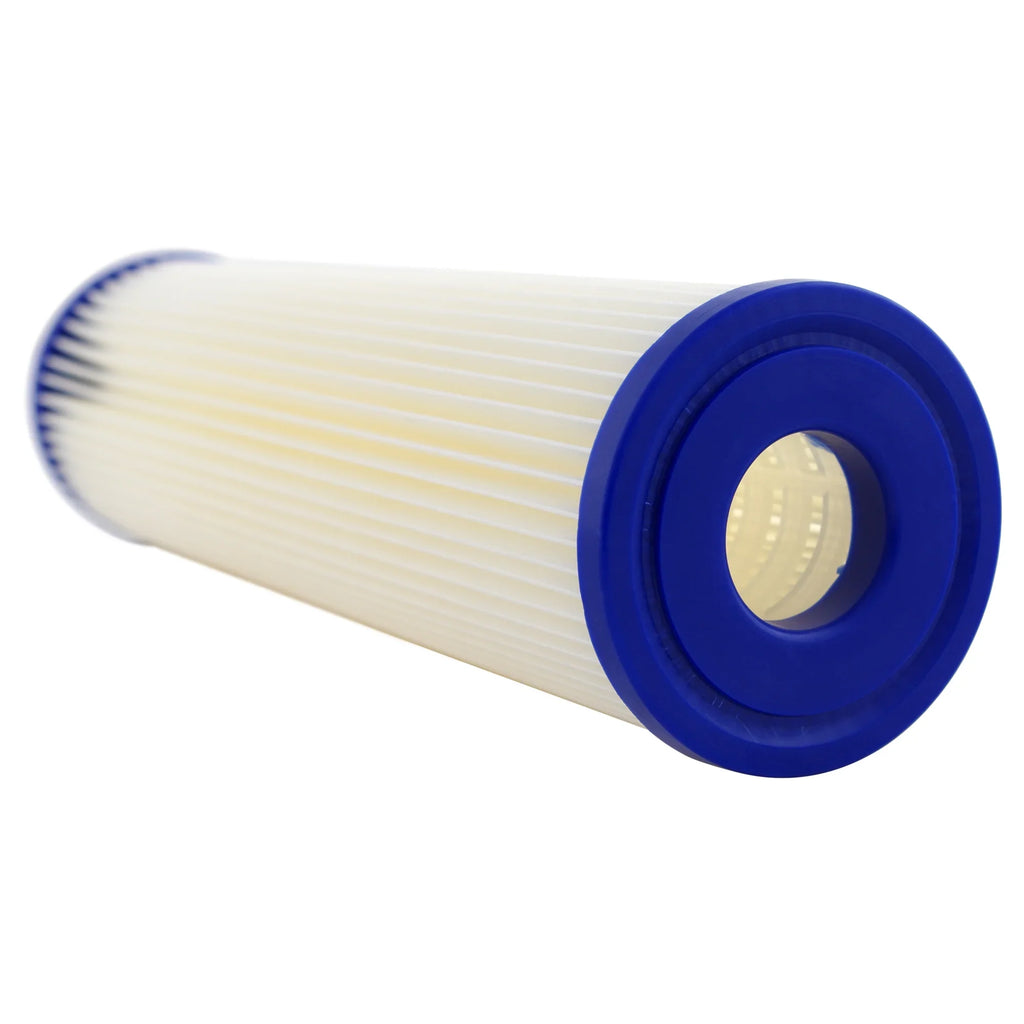 Cartridge, (24 Polyester SpiroPure Pleated 2.5" Filter 10 Micron Pack) x 30