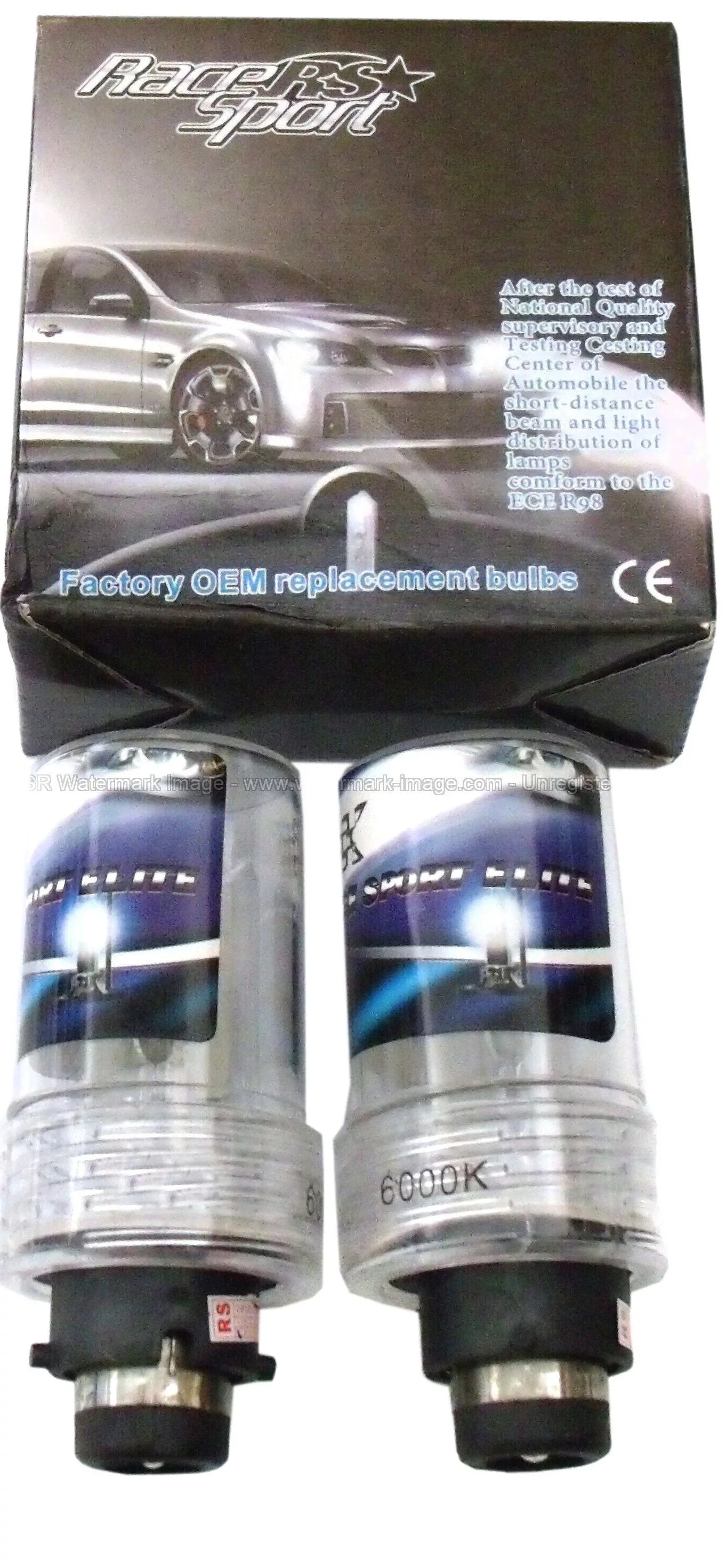 Sport D4-6K-SB-RB Bulb, Race Replacement Pair
