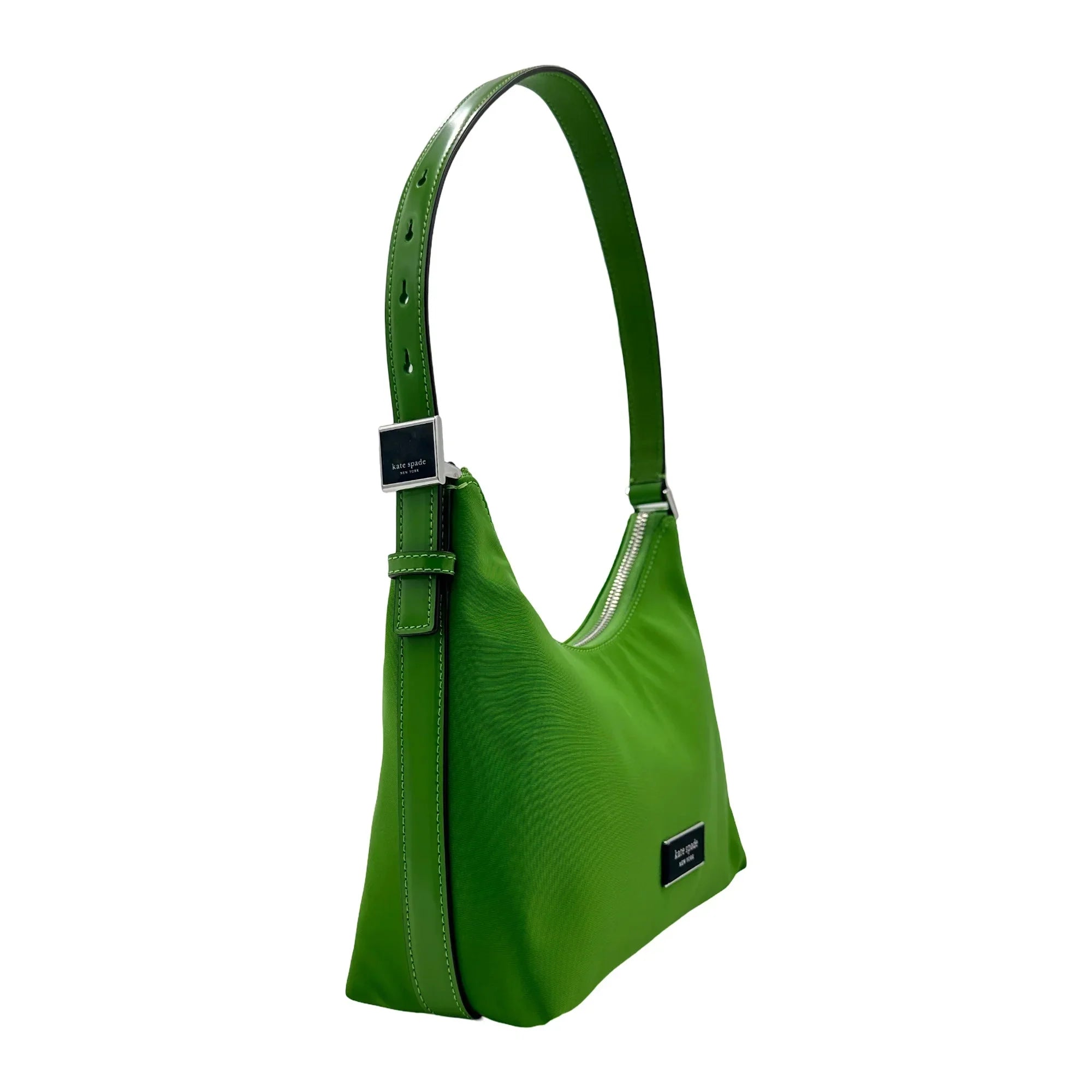 '- Bag Small Spade Shoulder Kate Sam Green KSNYL Nylon Icon
