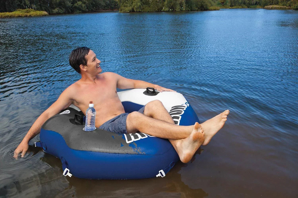 River Pack) Tube & Water Intex Cooler self-inflating Floating Run Connect Lounge (6
