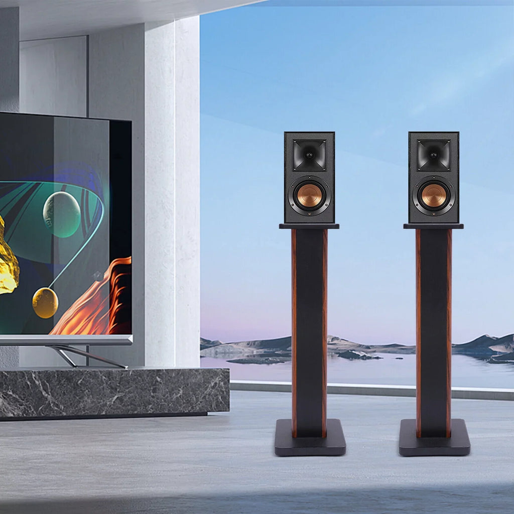 Theater Studio Stands Holder 2x28" Speaker Monitor Speaker Stand Multimedia Home