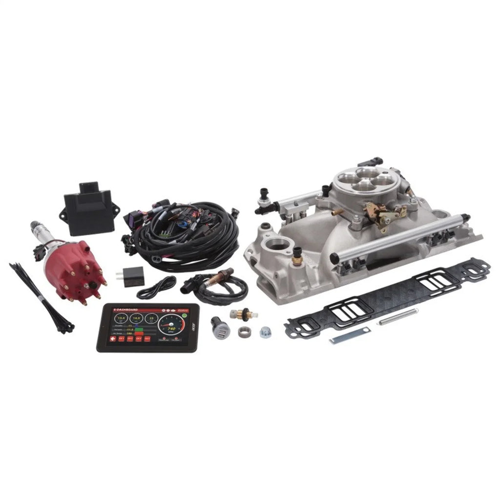 1967-1986 Pro-Flo Edelbrock CHEVROLET Port Multi EDE35690 Chevy CAMARO, 1969-1986 Small - select: Distributor Block Injection 1000 for Fuel Square C10 4 Natural Fits CHEVROLET Bore Sequential CFM
