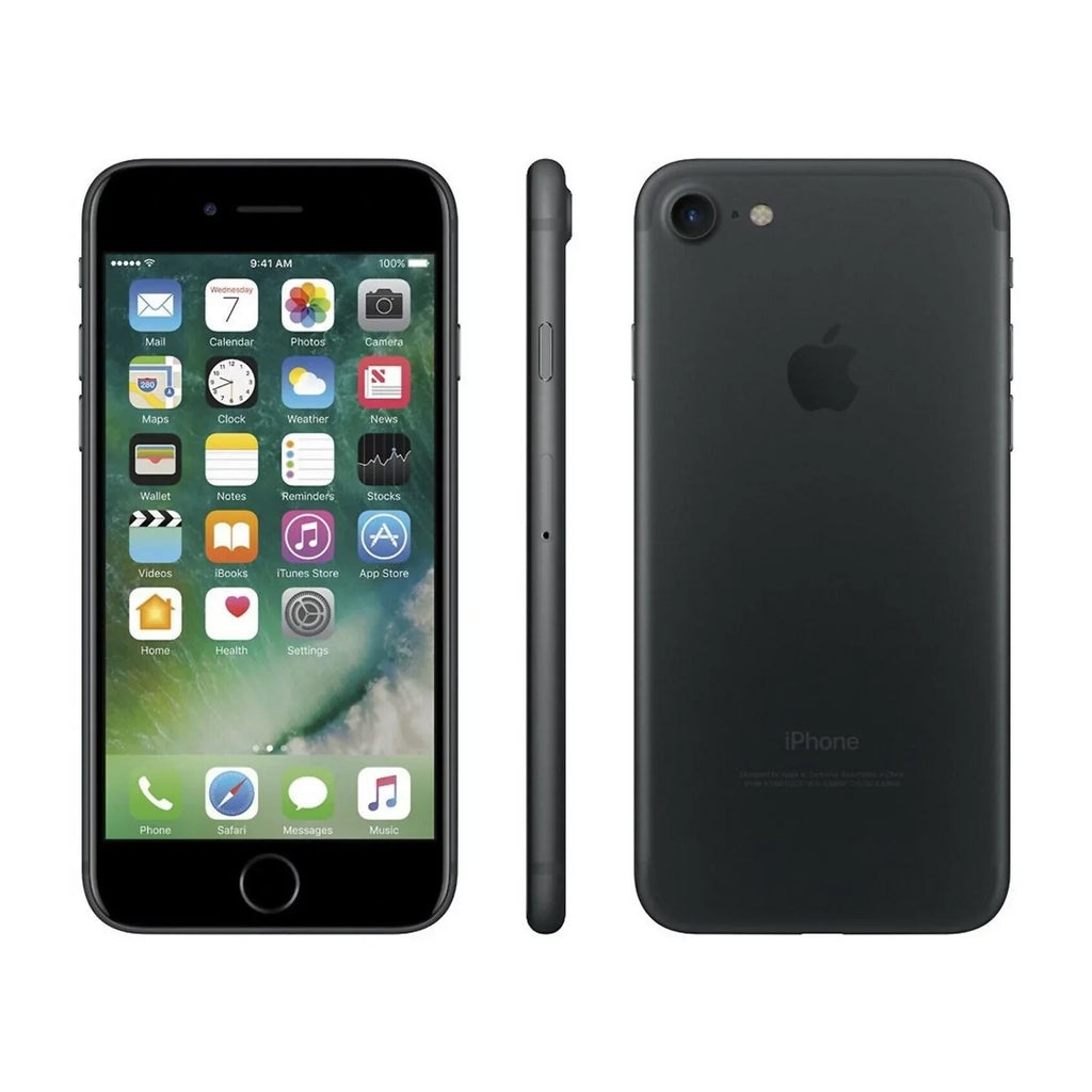 32GB iPhone Apple Black (Refurbished) T-Mobile Restored 7 Unlocked Verizon LTE GSM AT&T 4G Smartphone