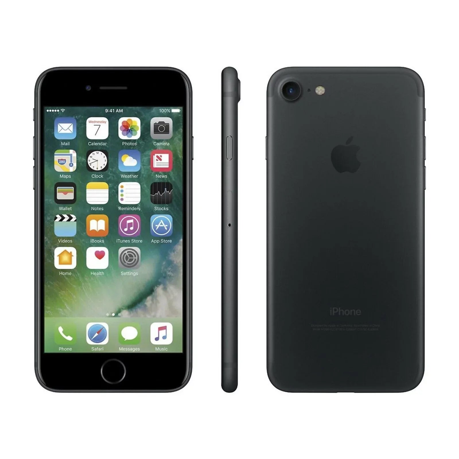 32GB iPhone Apple Black (Refurbished) T-Mobile Restored 7 Unlocked Verizon LTE GSM AT&T 4G Smartphone