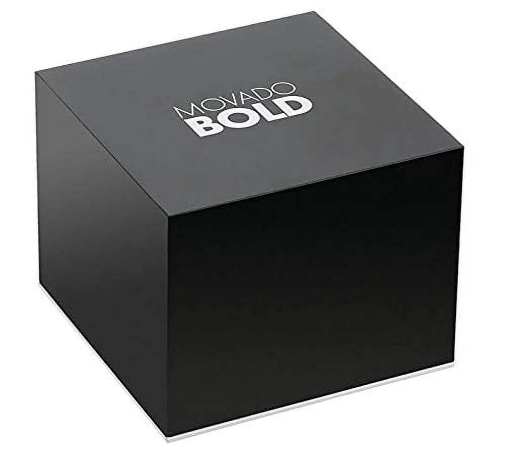 Swiss strap Ion-Plated Steel Gold Movado Watch Bold Case, Fusion Silicone Men's