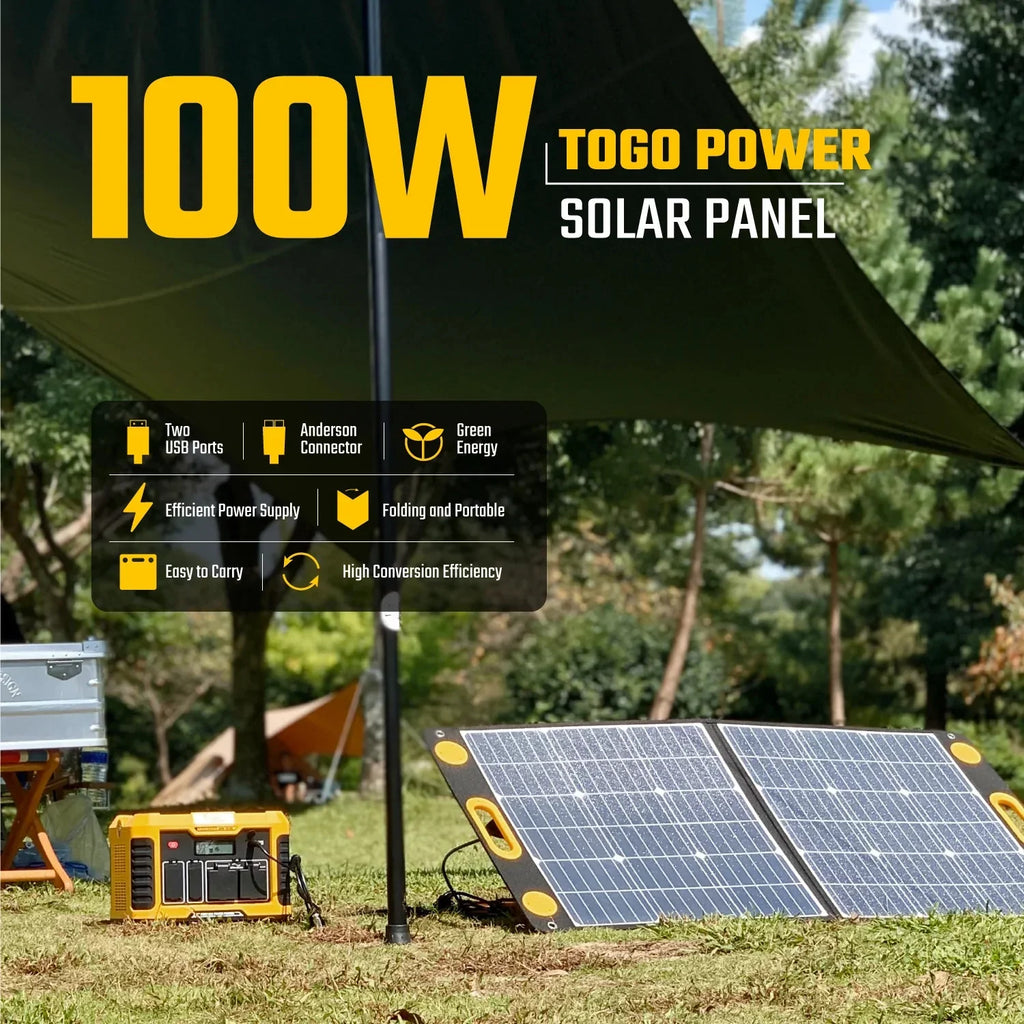 TogoPower Solar Advance 100W Panel