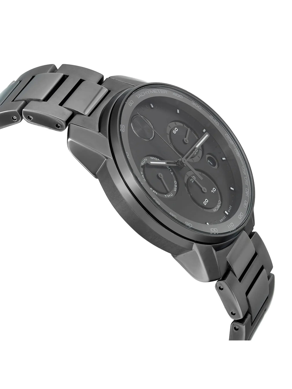Men Movado Quartz Box) 44mm Verso 3600867 Chronograph Bold (Without Watch