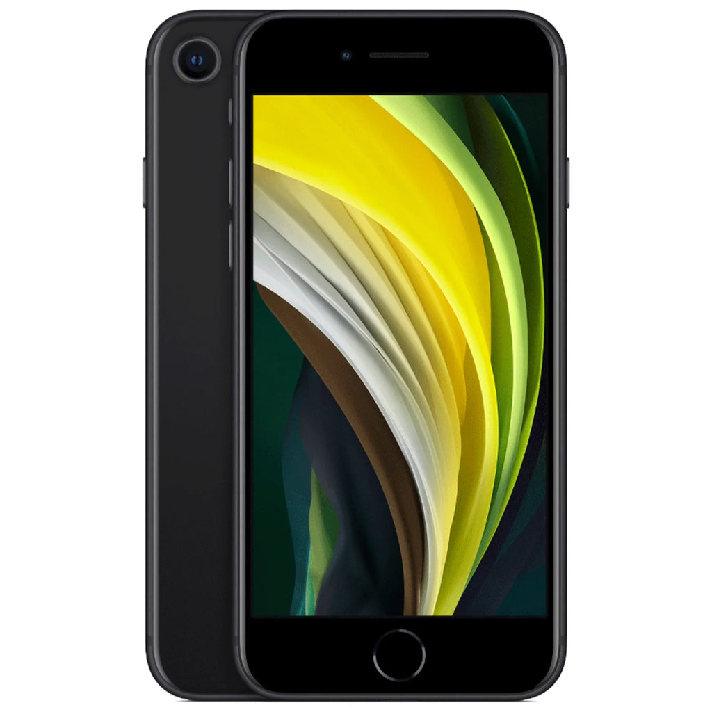 Phone Restored SE - Fully Unlocked GSM/CDMA Black iPhone (Refurbished) Apple (2020) 128GB