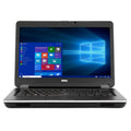 (Used) 4GB 500GB RAM, Bit, E6440 Gen DDR3 Laptop Windows 10 14" 4, SATA Intel Home Hard Drive, i5 Latitude 64 Dell Dual 2.60 Computer, Core GHz Screen