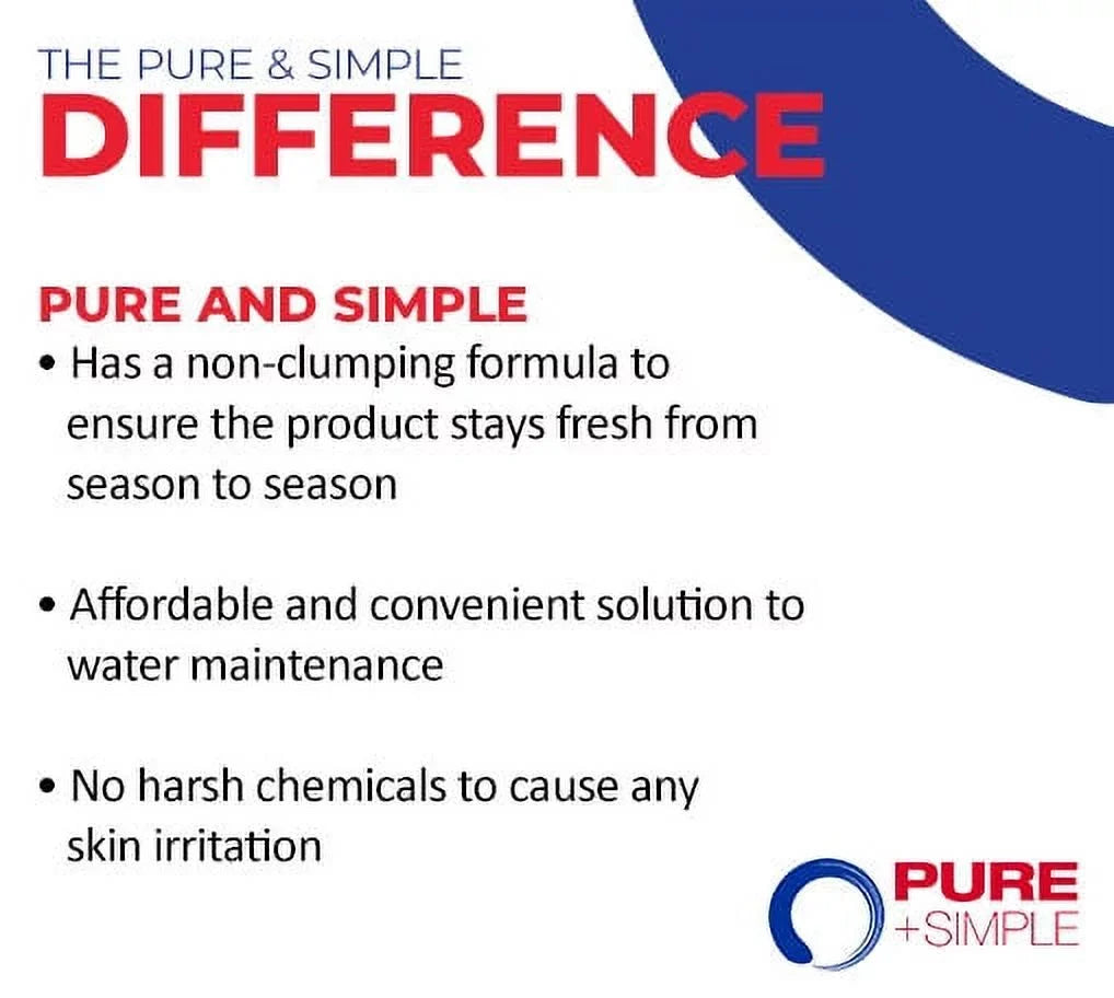 Pail - LB Simple + Pools for Care Water Weekly 10 Swimming Pure