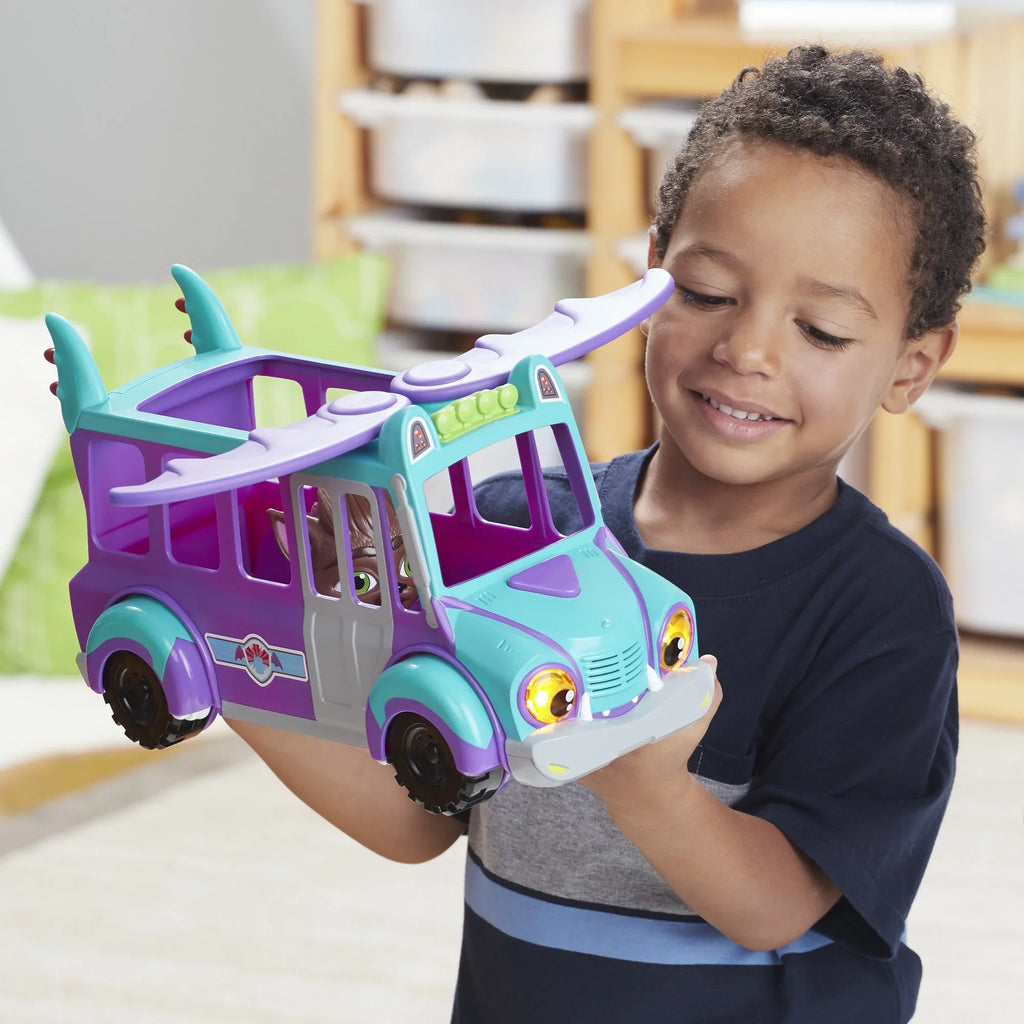 Up Sounds, Lights, Netflix Ages and with and Toy Monster Super GrrBus Bus 3 Music Monsters