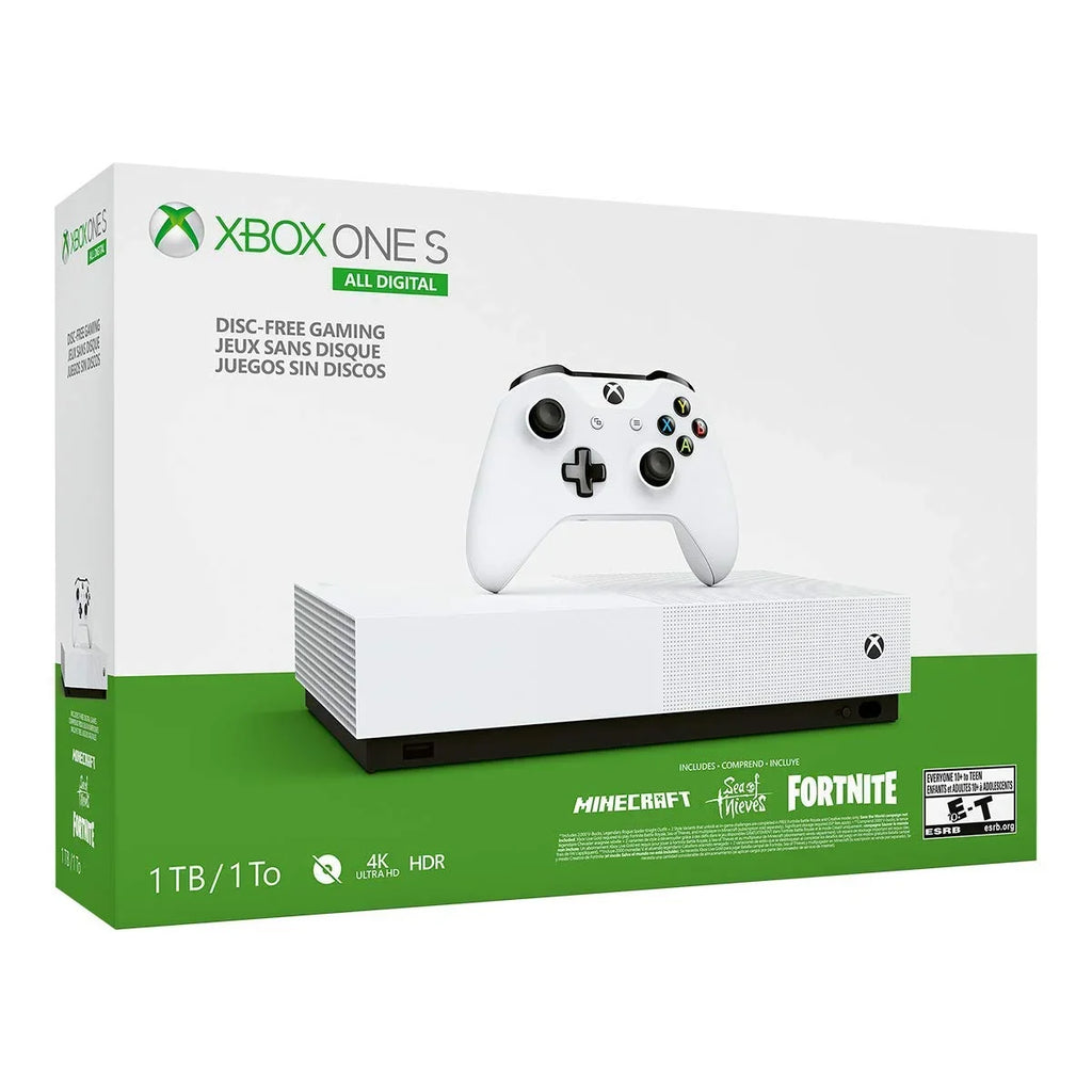 Xbox All - Edition 1TB Controller One Digital Xbox with One gaming) US/Canada Wireless Used - White S (Disc-free