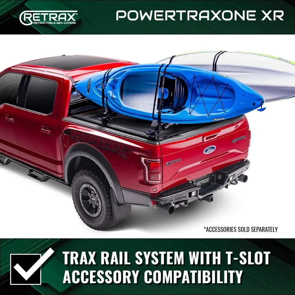 Realtruck 7" Select With Rail PowertraxONE (78.7") Retrax By w/o Retractable 2022-2023 Deck Bed Bed | System 6' Compatible Cover Truck | Tonneau XR T-70862 Tundra Toyota