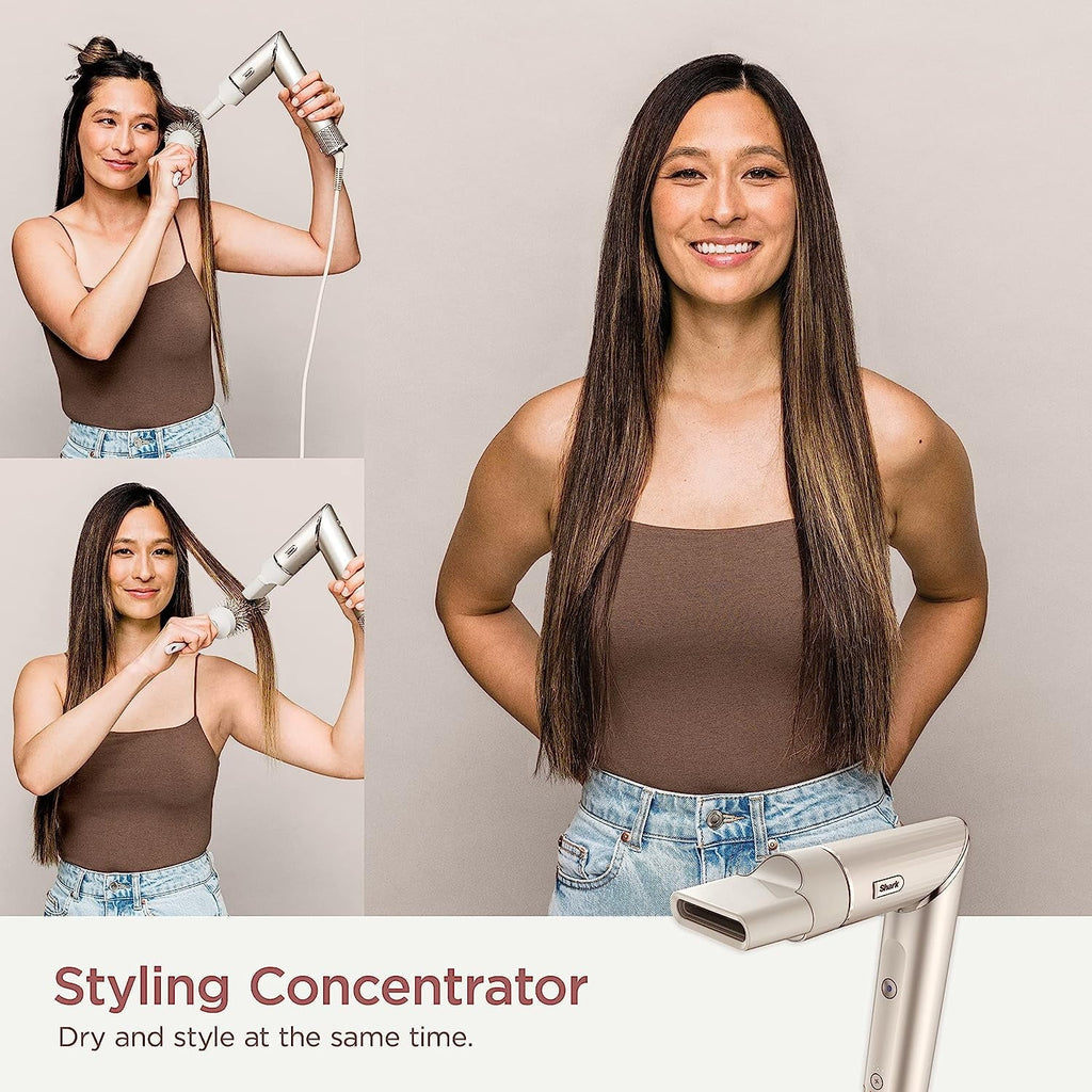 HD430 FlexStyle & and System, Dryer Multi-Styler,Straight Hair & atmospheric Styling Blow Powerful Wavy, Drying Shark