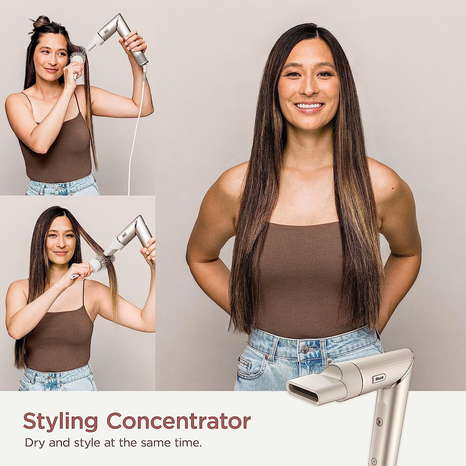HD430 FlexStyle & and System, Dryer Multi-Styler,Straight Hair & atmospheric Styling Blow Powerful Wavy, Drying Shark