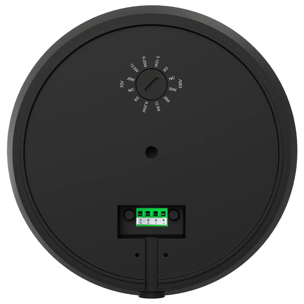 8Ohm/70V, Speaker, Arc Black Nero 2 Pendant OSD Style Way Coaxial 8" 8